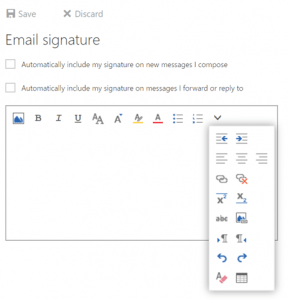 add a link to an image and attach to email signature outlook